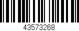 Código de barras (EAN, GTIN, SKU, ISBN): '43573268'