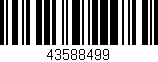 Código de barras (EAN, GTIN, SKU, ISBN): '43588499'
