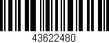 Código de barras (EAN, GTIN, SKU, ISBN): '43622480'