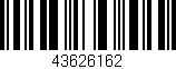 Código de barras (EAN, GTIN, SKU, ISBN): '43626162'