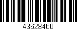 Código de barras (EAN, GTIN, SKU, ISBN): '43628460'