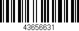 Código de barras (EAN, GTIN, SKU, ISBN): '43656631'