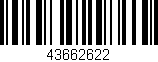 Código de barras (EAN, GTIN, SKU, ISBN): '43662622'