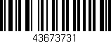 Código de barras (EAN, GTIN, SKU, ISBN): '43673731'