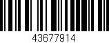 Código de barras (EAN, GTIN, SKU, ISBN): '43677914'