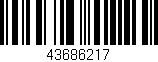 Código de barras (EAN, GTIN, SKU, ISBN): '43686217'