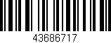 Código de barras (EAN, GTIN, SKU, ISBN): '43686717'