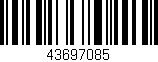 Código de barras (EAN, GTIN, SKU, ISBN): '43697085'