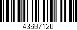 Código de barras (EAN, GTIN, SKU, ISBN): '43697120'