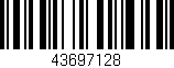 Código de barras (EAN, GTIN, SKU, ISBN): '43697128'