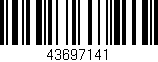 Código de barras (EAN, GTIN, SKU, ISBN): '43697141'