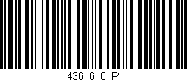 Código de barras (EAN, GTIN, SKU, ISBN): '436_6_0_P'