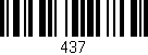 Código de barras (EAN, GTIN, SKU, ISBN): '437'