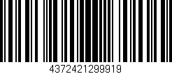 Código de barras (EAN, GTIN, SKU, ISBN): '4372421299919'