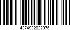 Código de barras (EAN, GTIN, SKU, ISBN): '4374932822976'