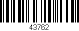 Código de barras (EAN, GTIN, SKU, ISBN): '43762'