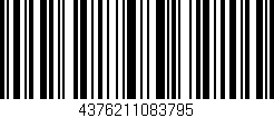 Código de barras (EAN, GTIN, SKU, ISBN): '4376211083795'