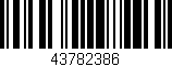 Código de barras (EAN, GTIN, SKU, ISBN): '43782386'