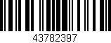 Código de barras (EAN, GTIN, SKU, ISBN): '43782397'