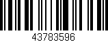 Código de barras (EAN, GTIN, SKU, ISBN): '43783596'