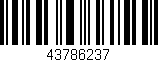 Código de barras (EAN, GTIN, SKU, ISBN): '43786237'