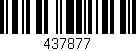 Código de barras (EAN, GTIN, SKU, ISBN): '437877'