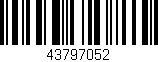 Código de barras (EAN, GTIN, SKU, ISBN): '43797052'