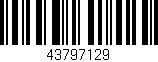 Código de barras (EAN, GTIN, SKU, ISBN): '43797129'