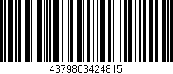 Código de barras (EAN, GTIN, SKU, ISBN): '4379803424815'