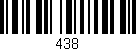 Código de barras (EAN, GTIN, SKU, ISBN): '438'