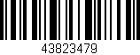 Código de barras (EAN, GTIN, SKU, ISBN): '43823479'