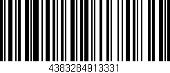 Código de barras (EAN, GTIN, SKU, ISBN): '4383284913331'