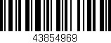 Código de barras (EAN, GTIN, SKU, ISBN): '43854969'