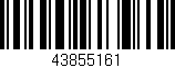 Código de barras (EAN, GTIN, SKU, ISBN): '43855161'