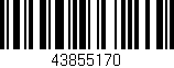 Código de barras (EAN, GTIN, SKU, ISBN): '43855170'