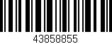 Código de barras (EAN, GTIN, SKU, ISBN): '43858855'