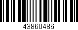 Código de barras (EAN, GTIN, SKU, ISBN): '43860486'