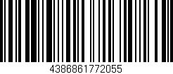 Código de barras (EAN, GTIN, SKU, ISBN): '4386861772055'