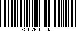 Código de barras (EAN, GTIN, SKU, ISBN): '4387754948823'