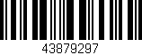 Código de barras (EAN, GTIN, SKU, ISBN): '43879297'