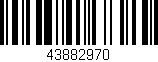 Código de barras (EAN, GTIN, SKU, ISBN): '43882970'