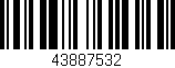 Código de barras (EAN, GTIN, SKU, ISBN): '43887532'