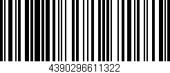Código de barras (EAN, GTIN, SKU, ISBN): '4390296611322'