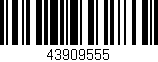 Código de barras (EAN, GTIN, SKU, ISBN): '43909555'