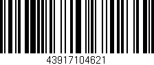 Código de barras (EAN, GTIN, SKU, ISBN): '43917104621'
