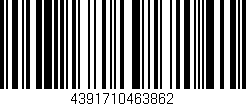 Código de barras (EAN, GTIN, SKU, ISBN): '4391710463862'