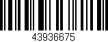 Código de barras (EAN, GTIN, SKU, ISBN): '43936675'