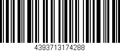 Código de barras (EAN, GTIN, SKU, ISBN): '4393713174288'