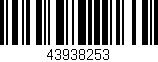 Código de barras (EAN, GTIN, SKU, ISBN): '43938253'