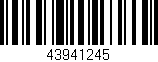 Código de barras (EAN, GTIN, SKU, ISBN): '43941245'